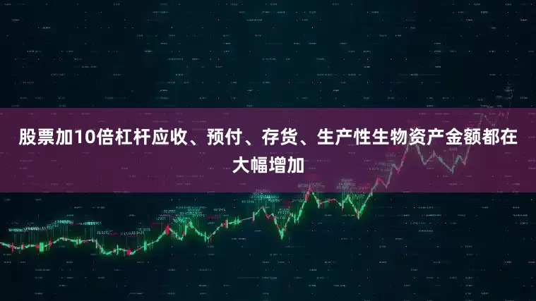 股票加10倍杠杆应收、预付、存货、生产性生物资产金额都在大幅增加
