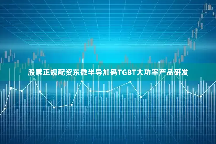 股票正规配资东微半导加码TGBT大功率产品研发